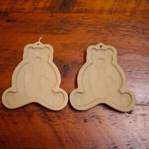 Hill Design BROWN BAG COOKIE ART 21984 Decorative Teddy Bear Molds
